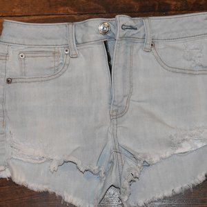 Light Wash American Eagle Denim Shorts